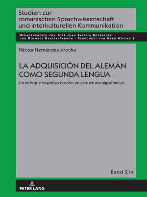 cover image of La adquisición del alemán como segunda lengua